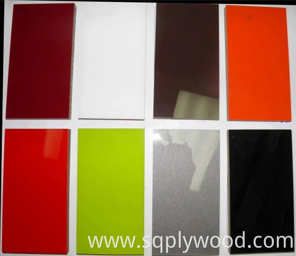 Consmos High Glossy UV Melamine MDF Sheet for Kitchen Cabinet